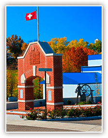 Third Street School Memorial Arch